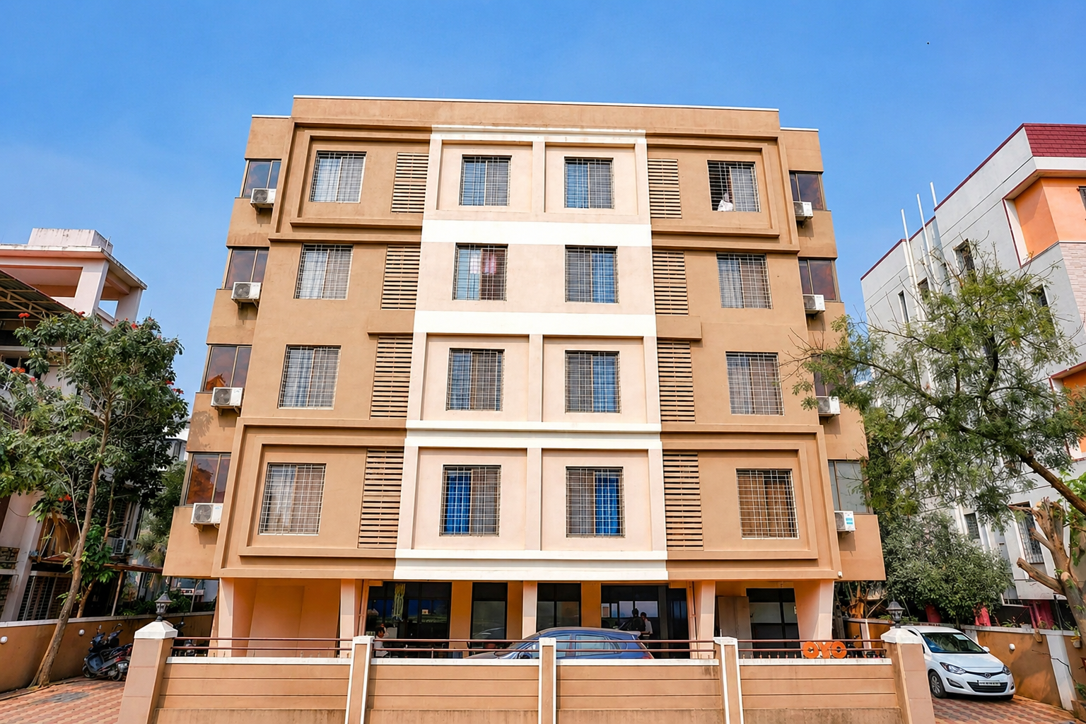 Hotel 24 Baner Front Elevation